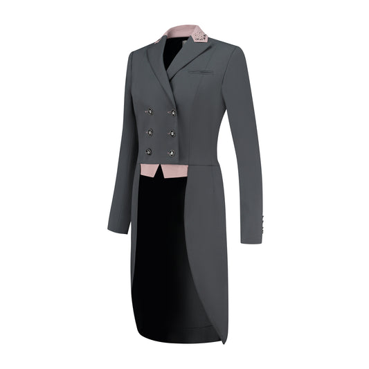 Tailcoat - Anthracite, Powder Pink
