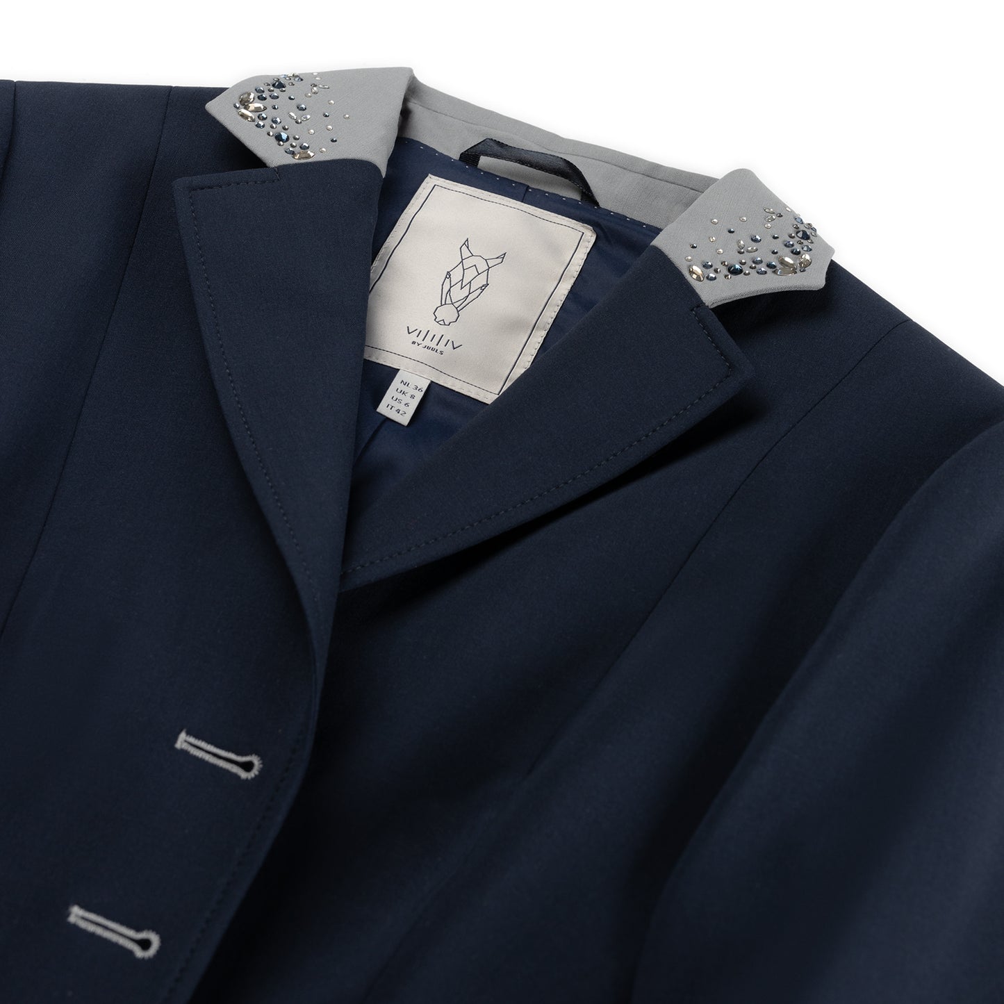 Competition Jacket - Navy Light Grey